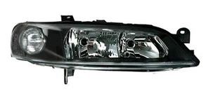 SCHEINWERFER rechts für OPEL VECTRA B 99- Facelift IN KLARGLAS SCHWARZ HALOGEN - Bild 1 von 1