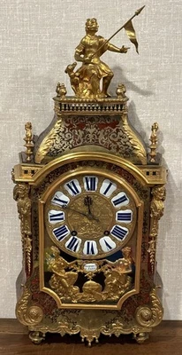 Large Early 1690s First Period French Pendule Religieuse Boulle Clock With Verge - Image 1 of 4