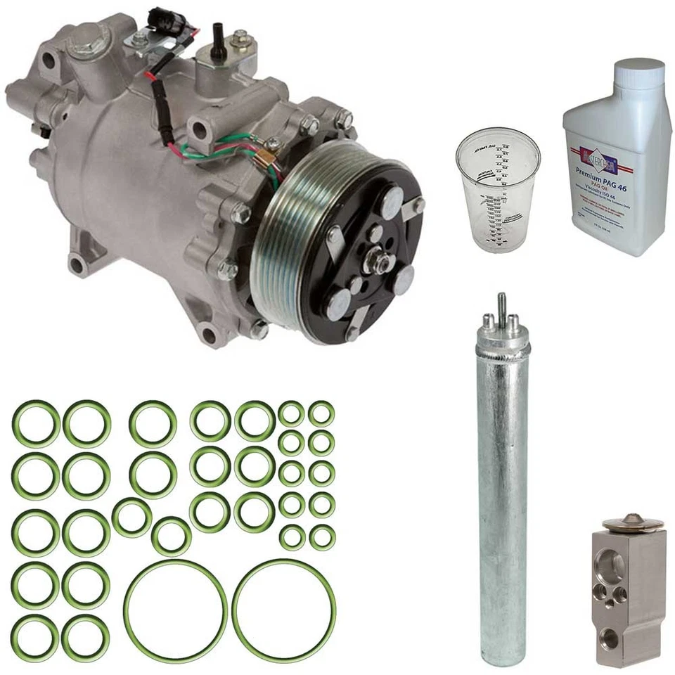 Compressor CA Omega com kit de reparo AC para Acura RDX 2007-2012 - Imagem 1 de 2