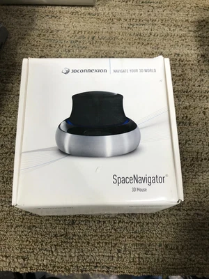 3Dconnexion SpaceNavigator 3DX-600027 Black 3D Ergonomic Mouse USB Controller - Image 1 of 4