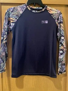 Salt Life Girl’s Navy Tropical Long Sleeve SLX (Drifit) Shirt NWT Size M - Picture 1 of 3