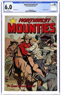 Approved Comics #12 CGC 6.0 1954 4630449020 - Image 1 of 2