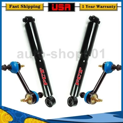 4 Amortiguadores traseros Amortiguadores Puntales Barra estabilizadora Eslabón para Buick Rendezvous 2003 2002 Foto 1 de 4