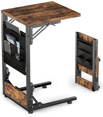 Kufutee C Shaped Portable, Foldable End Table NIB FREE SHIPPING! - Image 1 of 3