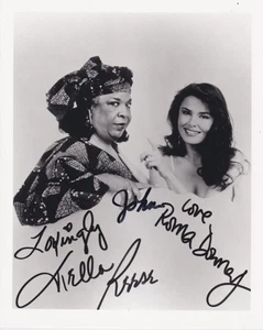 DELLA REESE & ROMA DOWNEY HANDSIGNIERTES S/W 8 X 10 FOTO "TOLLES SAMMLERSTÜCK" - Bild 1 von 1