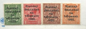 Ireland 1922 1/2d to 2d mint o.g. gum - Picture 1 of 1