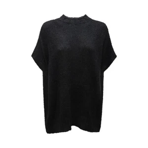 O0108 MAGLIONE PONCHO DONNA KONTATTO WOMAN SLEEVELESS SWEATER - Picture 1 of 4