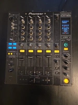 Pioneer DJ DJM-800 4-Channel Professional DJ Mixer - For Parts Or Not Working - Image 1 of 4