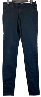 Джинсы с универсальной резьбой - женские размер 2/26L - черные - джеггинсы со средней посадкой (3829) - Изображение 1 из 4