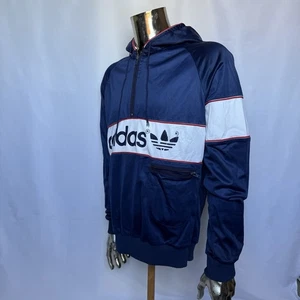 Adidas Originals Hoodie (Pullover / Sweatshirt) - 80er Jahre Vintage- Größe M - Bild 1 von 5