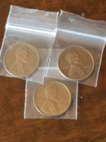 Semi Key 1931 D 1932 D 1933 D Lincoln Wheat Cent 3 Great Coins Cover