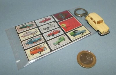 Norev Microminiatures 1/86 réf 511 Porte-clé : Renault 4L (Jaune) - Photo 1/4