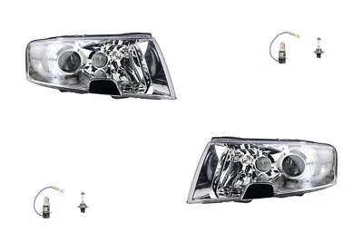 Scheinwerfer Set Halogen kompatibel zu Skoda Superb 3U 02-06 mit H7 H3 H3 Li. Re - Bild 1 von 4