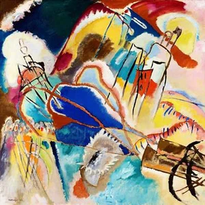 Improvisación Nº Impresión artística 30 de Wassily Kandinsky - Imagen 1 de 1