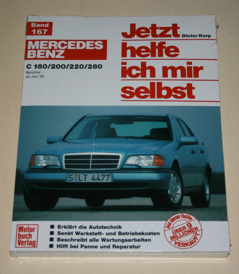 Manual de Reparaciones Mercedes Clase C W202 180 200 220 280 Gasolina, Ab 1993 - Imagen 1 de 1