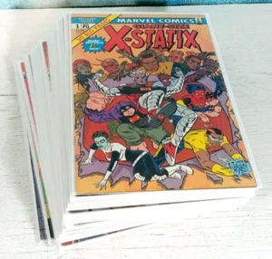 Lot of 27 X-Static Full Set Run Issues #1-26 VF/NM 9.2 Milligan Allred 2002 - Foto 1 di 17