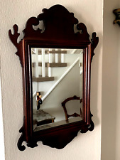 Beautiful Antique Chippendale Wood mirror