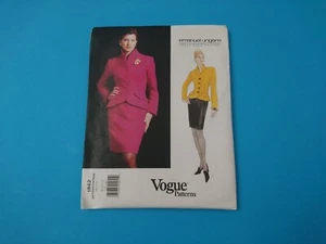 VOGUE PATTERN PARIS ORIGINAL 1842 MISSES JACKE & ROCK Emanuel Ungaro Größe 8-12 - Bild 1 von 8
