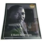 Affiche stratifiée vintage MLK Martin Luther King JR "I Have A Dream" OSP rare