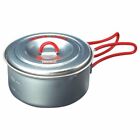 EVERNEW ECA251R Titanium Ultra Light Cooker 1 RED NEW from Japan