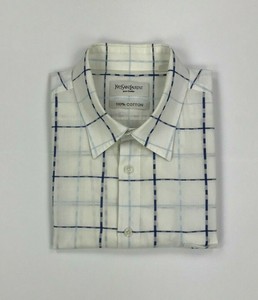 Las mejores ofertas en Corte Normal Yves Saint Laurent Informal Con Botones  camisas para hombres | eBay