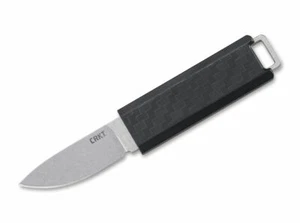 CRKT Scribe Black EDC Messer Neck Knife Halsmesser Umhängemesser ✔️ 02CR2425 - Afbeelding 1 van 6