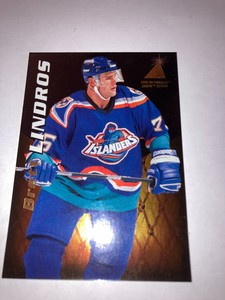 95-96 Zenith Brett Lindros #84 - Islanders