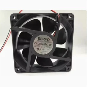 New SERVO CNDC24U7C-061 24V 0.45A 10.8W 12CM 12038 cooling fan #WD2 - Picture 1 of 4