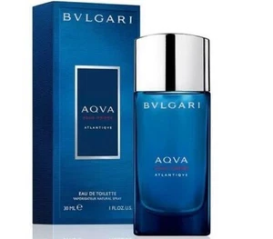 Bulgari Aqva Atlantique 30ml Pour Homme Profumo Uomo Eau De Toilette Spray 7243 - Imagen 1 de 1