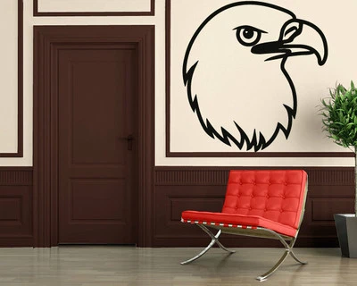 Pegatinas de Pared Vinilo Calcomanía Águila Depredador Pájaro Tribal Simbol Decoración Mural (ig008) Foto 1 de 3