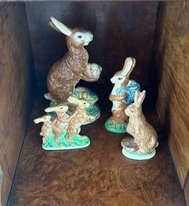 House Of Hatten Bunny Rabbits Set Of 4 - Bild 1 von 14