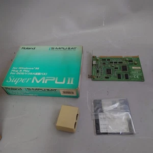 Roland S-MPU-IIAT Intelligent MIDI Processing Interface ISA Card Set from Japan - Picture 1 of 7