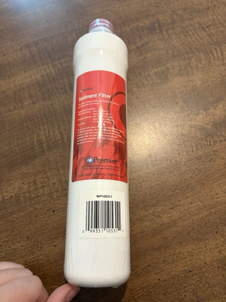 Sediment Filter Premier Reverse Osmosis Water Filter Brand New Sealed - Image 1 of 1