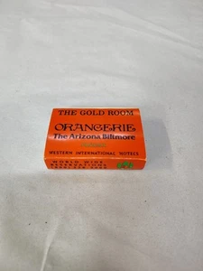 The Gold Room Orangerie The Arizona Biltmore Phoenix Matchbook Unstruck Hotels - Picture 1 of 8