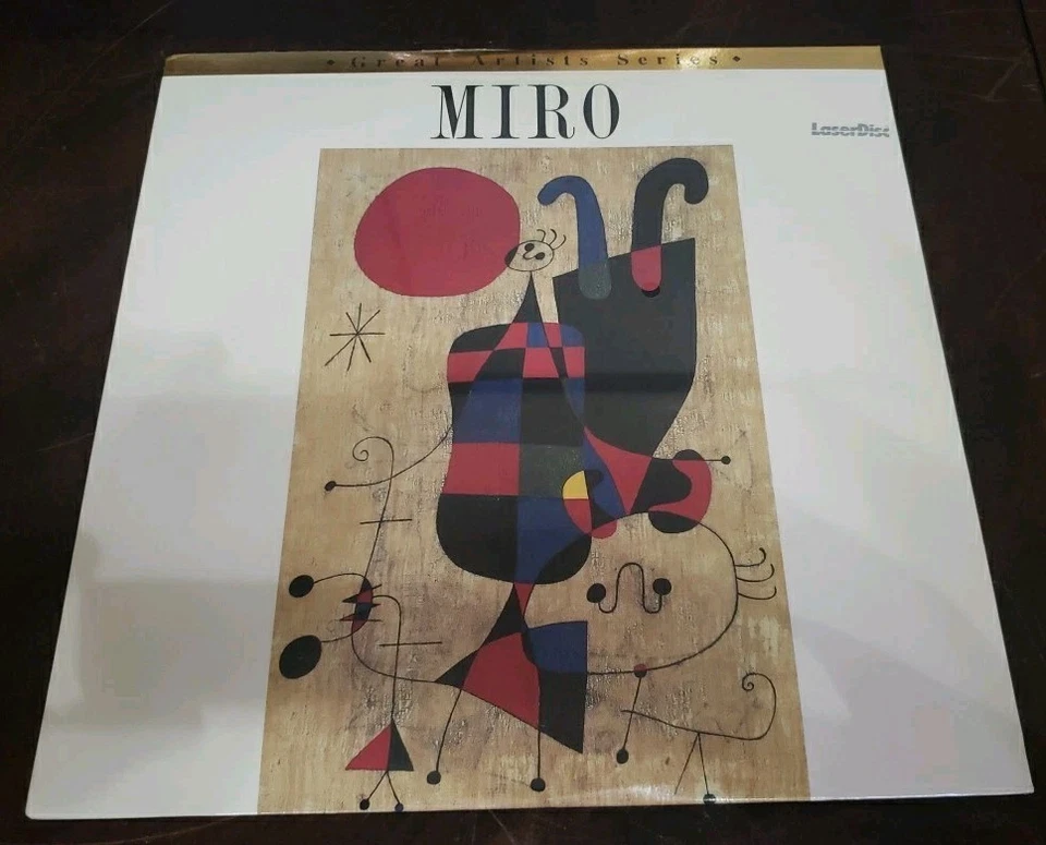 New Sealed MIRO Laserdisc GREAT ARTISTS SERIES 444 Pictures Of Paintings W23 - Image 1 of 4
