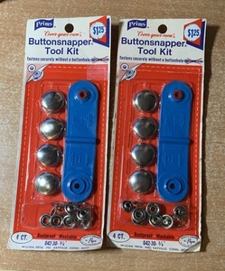 2 Pg Prims Buttonsnapper Tool kit Cover Your Own, 4 Ct each - Picture 1 of 4