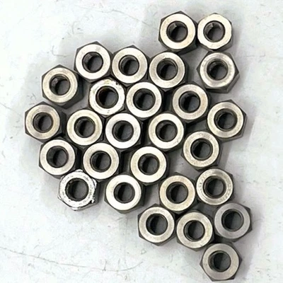 Ludwig NOS and Reproduction P-1720 1/4" 20tpi Hex Nuts for 65-67 P-1216A  Mounts - Image 1 of 4