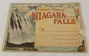 NIAGARA FALLS ONTARIO CANADA LIBRETTO SOUVENIR VISTE COLORE VINTAGE Non pubblicato - Foto 1 di 3