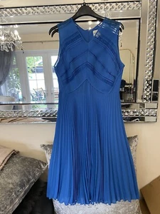Vestido de verano azul Reiss talla mediana - Imagen 1 de 11