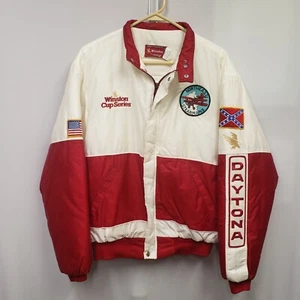 Chaqueta De Colección Daytona Winston Cup Series Nascar Racing L Multi Daytona 500 Parches - Imagen 1 de 24
