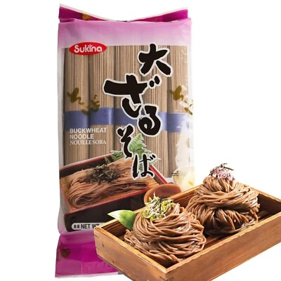 Sukina Soba Noodles Japanese Buckwheat Pasta with Delicate, Earthy Flavor 3 LBS - Image 1 of 4