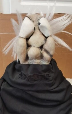 Mario Chiodo 2006 Rubber Mask Big Crazy Eyes & Wild White Hair - Old Man? - Image 1 of 4