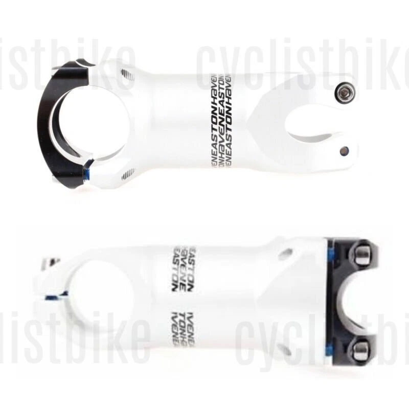 EASTON Haven PLACA FRONTAL NEGRA y Plata 0°x85mm 31.8 Vástago Nuevo EE. UU. Foto 1 de 1