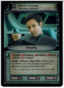 STAR TREK CCG 2E REFLECTIONS 2.0 FOIL CARD BASHIR FOUNDER 3R150 ex - Bild 1 von 1