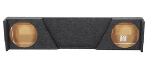 Dual 12" Subwoofer Sub Box Enclosure For 07-13 GMC/Chevy Xcab High-Trans - Picture 1 of 5