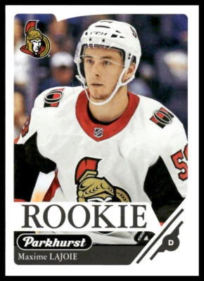 2018-19 Parkhurst #351 Maxime Lajoie Ottawa Senators Rookie - Image 1 of 2