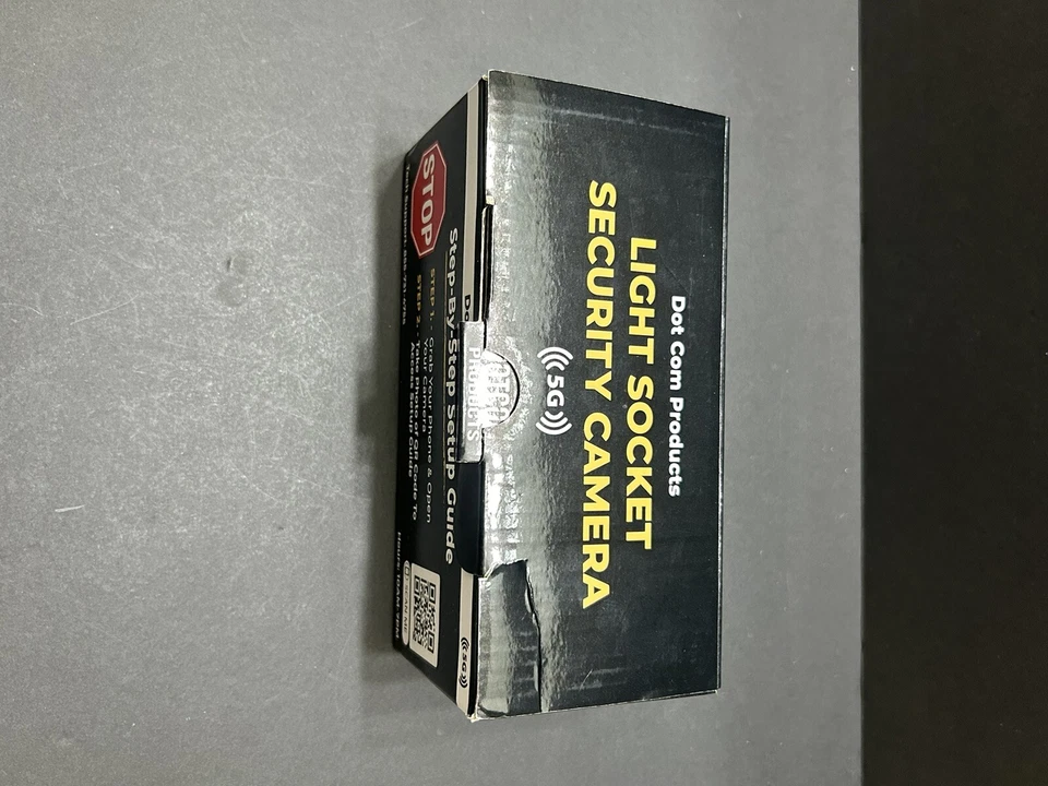 Dot Com Products Light Socket 5G Security Camera - Image 1 of 4