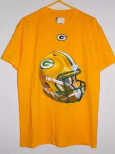 Camiseta Green Bay Packers pieza del juego amarillo nuevo con etiquetas grande - Imagen 1 de 3