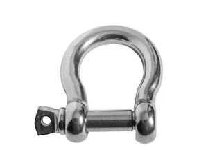 Grillete de arco 5 mm 3/16" acero inoxidable 316 Marine Clevis barco aparejo paquete de 20 - Imagen 1 de 5