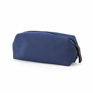 Enesco Izzy and Oliver Navy Blue Pencil Pouch Zippered Case Bag Small